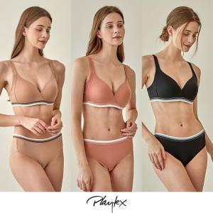 [Playtex]  노와이어 볼륨업 6종 [베이지+로즈핑크+블랙] PXW3O020304_T