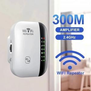 가정 사무실용 원격 이파이 증폭기 WiFi 신호 부스터 네트워크 증폭기 300Mbps 802.11N