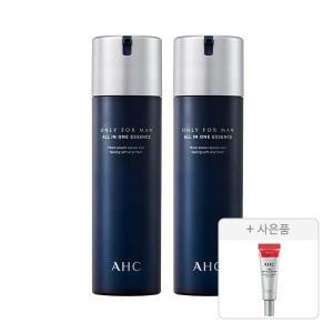 AHC 온리포맨올인원에센스 200ml, 2개 + 증정(텐레볼루션아이크림포페이스, 7ml 1개)