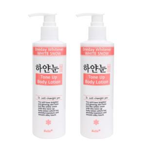 넬라 하얀눈 톤업 바디로션 250ml, 2개 /화이트닝바디로션 색소침착