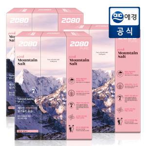 2080 퓨어 마운틴 솔트 치약 핑크민트향 120g x 15개