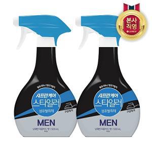 [LG생활건강][첫구매딜]샤프란케어 스타일러 맨 피톤치드향 용기 500ml x 2개