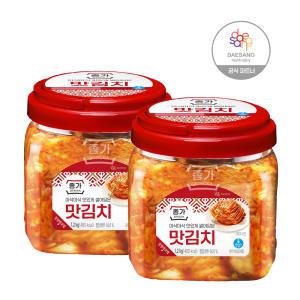 종가 맛김치 1.2kg(PET) ×2개