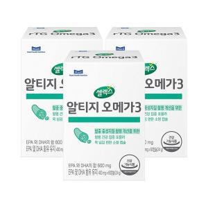 [셀렉스] 알티지오메가3 3박스 [400mg x 180캡슐] (90일분)