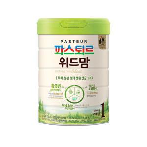 파스퇴르 바른목장 위드맘 분유 1단계 750g 4캔