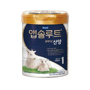 앱솔루트 산양분유 750g 1단계 6캔