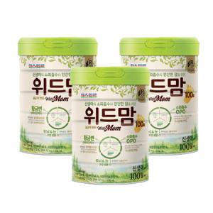 파스퇴르 업그레이드 위드맘 분유 100일 750g x 3캔_MC