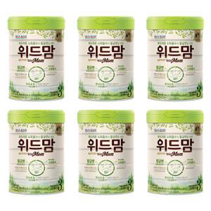 파스퇴르 업그레이드 위드맘 분유 3단계 750g x 6캔