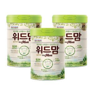 파스퇴르 업그레이드 위드맘 분유 2단계 750g x 3캔_MC