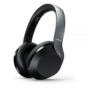 Philips Audio 고성능 TAPH805BK 블루투스 5.0 액티브 노이즈 캔슬링 오버이어 헤드폰 구글 어시스턴트 (블