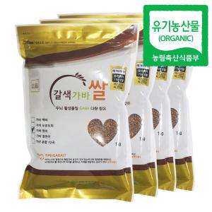 유기농 야생 가바쌀 가바현미 4kg