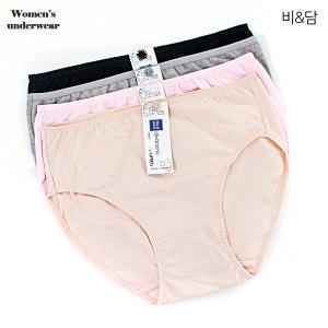 [비&담] 면30수 여성 베이직 삼각팬티 P001