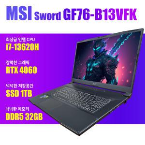 MSI  Sword GF76 B13VFK (SSD 1TB/RAM32G/WIN11)