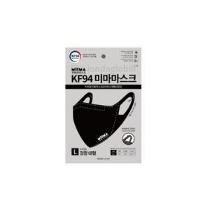 미마마스크 보건용 마스크 대형 KF94 검정 60개_MC