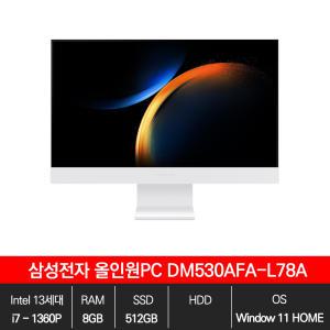 삼성 올인원PC DM530AFA-L78A WIN11/8GB/512GB/EL