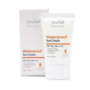 유리프 워터프루프 선크림 50ml/SPF50/물놀이/바디/자외선차단