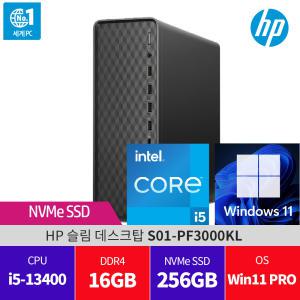 HP S01-PF3000KL 윈11 PRO 램16G교체/슬림PC/사무용PC/당일발송