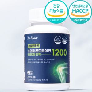 관절엔 콘드로이친 1200 뮤코다당단백콘드로이친 소연골 효능 60정