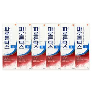 GSK 파로돈탁스 치약 100g x 6개 쿨링민트 불소 코스트코