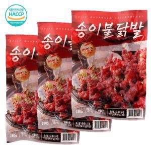 (무료배송) 원앙닭발 송이불닭발 280g X 3팩