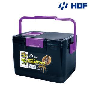 해동 에깅스페셜 신형 아이스박스 9L 블랙퍼플 쿨러 HB-1127-PP