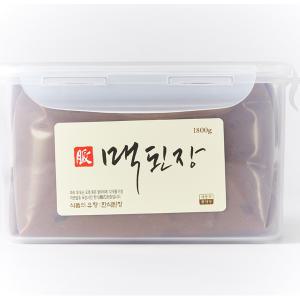 [전통식품]한국맥꾸룸 맥된장1.8kg 재래식 집 시골