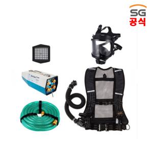 SG생활안전 송기마크스 전동송풍기형 HM 5000/4E 1인 세트