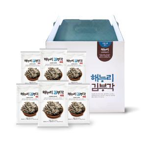 [남원김부각] 해누리 전통 찹쌀 김부각 70g*6봉 선물세트 / 영양간식, 안주, 반찬, 주전부리