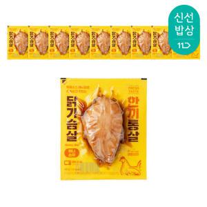 한끼통살 통살 닭가슴살 허니소이, 100g, 10개