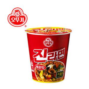 오뚜기 진라면 매운맛 작은컵 65g 24개