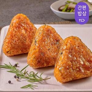 한우물 김치치즈 구운주먹밥, 100g, 12개