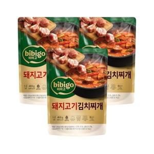 [CJ제일제당]비비고 돼지고기김치찌개 460g x3개