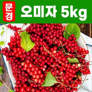 24년 문경 오미자 5kg 생과  햇오미자 생오미자 산지발송