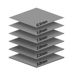 써멀패드 방열 절연 갭패드 두께0.3mm - 100x100(mm)