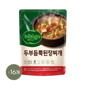 [CJ제일제당]비비고 두부듬뿍 된장찌개 460g x16개