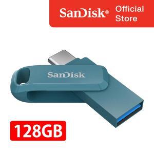 [샌디스크]USB 메모리 SDDDC3 울트라 듀얼 GO C타입 OTG 128GB 128기가 USB 3.2 Gen1 나바지오 베이 블루