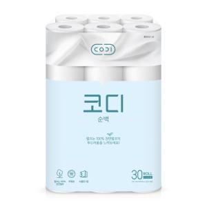 쌍용 코디 순백 화장지 30*30 (쌍용C&B)