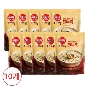 [CJ]햇반죽 전복죽 420g X 10개