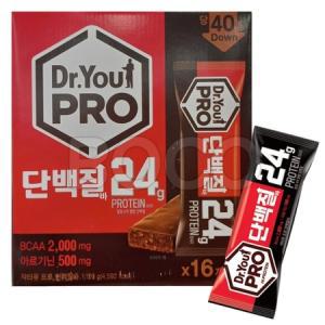 오리온 닥터유 프로 단백질바 70g x 16봉입 코스트코 저당 단백질 바