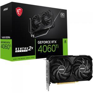 MSI 지포스 RTX 4060 Ti 벤투스 2X 블랙 OC D6 16GB (정품)