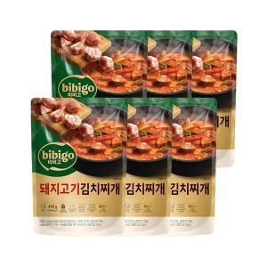 [CJ제일제당]비비고 돼지고기김치찌개 460g x6개