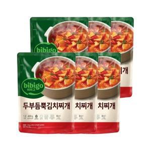 [CJ제일제당]비비고 두부듬뿍 김치찌개 460g x6개