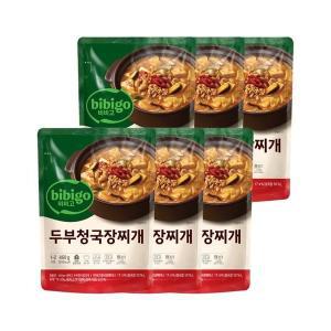 [CJ제일제당]비비고 두부청국장찌개 460g x6개