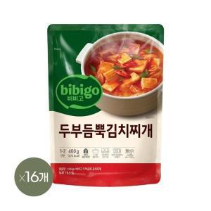 [CJ제일제당]비비고 두부듬뿍 김치찌개 460g x16개