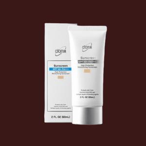 애터미 선크림 베이지  화이트 60ml (SPF50)