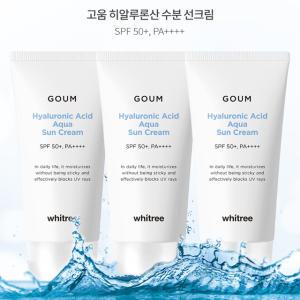 모모쏘우 화이트리 고움 히알루론산 수분선크림 60ml 3개