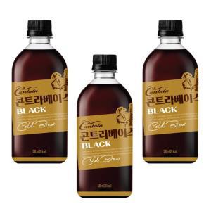 롯데 칸타타 콘트라베이스 블랙 500ml x 24개 커피음료