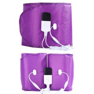 heating vibration massage belt waist protection palace cold wormwood hot compress aunt free shippin