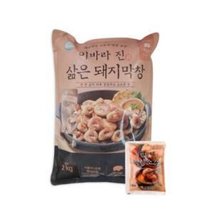 진우 이바라 진 삶은 돼지막창 2kg (소스포함)