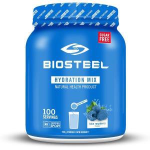 BioSteel 수화 믹스 스포츠 음료 분말 블루 라즈베리 100회분